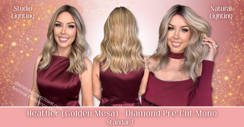 Heather (Golden Mesa) - Diamond Pre-cut Monofb
